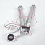 [produit d'occasion] platine repose pied passager droit pour moto suzuki 750 gsxr