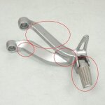 [produit d'occasion] platine repose pied passager g pour moto suzuki gsx - r 600