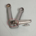 [produit d'occasion] platine repose pied passager gauche origine pour suzuki 650 sv