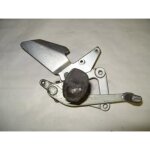 [produit d'occasion] platine de repose pied pilote droit origine pour moto suzuki 500