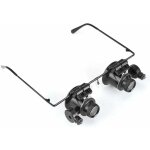 Professionnel lunettes loupe loupe de bijoutier outil r�paration d'horloge de travail lunettes 20xmagnifying ...