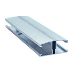 Profil et capot de jonction vissables couverture polycarbonate - coloris - aluminium, epaisseur - 10 ... Profil et capot de jonction vissables couverture polycarbonate - coloris - aluminium, epaisseur - 10 ...