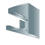 Profil et capot vissables de bordure couverture polycarbonate - coloris - aluminium, epaisseur - 10 / ... Profil et capot vissables de bordure couverture polycarbonate - coloris - aluminium, epaisseur - 10 / ...