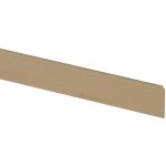 Profil de finition en aluminium pour bordure de plan de travail bois clair - installation facile avec ...