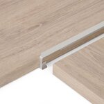 Profil de jonction d'angle aluminium l. 67 x l. 3. 8 cm - centrale brico