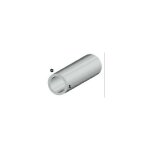 Profil de tube rond cm 100 h argent argent profila s en aluminium 6x1 mm