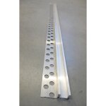 Profilé encastré special carrelage alu longueur 1m 25. 5x16mm pour ruban et bandeau led europole Profilé encastré special carrelage alu longueur 1m 25. 5x16mm pour ruban et bandeau led europole