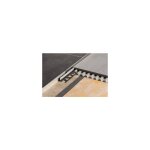 Profil� lat�ral pour douche � l'italienne showerprofile s - en inox bross� - hauteur :12, 5 mm - barre ...