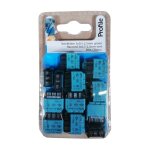 Raccord rapide 3x2. 5mm vert x20 profile 545820204