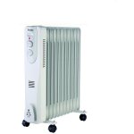 Radiateur bain d'huile 2500w ? 11 �l�ments ? surface de chauffage jusqu'� 32m� ? thermostat r�glable ...
