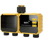 Programmateur d'arrosage solaire wifi, capteur de pluie, contr�leur intelligent ext�rieur, g3 / 4 , contr�le ...