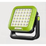 Projecteur chantier rechargeable , projecteur led rechargeable avec 7 modes d'clairage, ip44 tanche ...