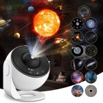 Projecteur de ciel �toil� style plan�tarium avec 13 disques de film - veilleuse rotative � 360� - pour ...