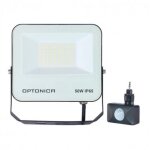 Projecteur avec dtecteur 50w ip65 cct noir / bleu - 3000k / 4000k / 6