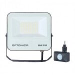 Projecteur avec dtecteur 50w ip65 cct noir / bleu - 3000k / 4000k / 6000k - silumen
