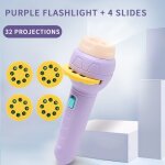 Projecteur de diapositives, lampe de poche, jouet lumineux, lampe de poche, lampe éducative Projecteur de diapositives, lampe de poche, jouet lumineux, lampe de poche, lampe éducative