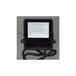 Projecteur extrieur led 10w noir 164x113x33mm 5000k 1175lm 230v 110 ik07 ip65 slim gen2 airis fls210 ...