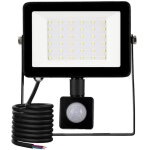 Projecteur ext�rieur led, 30w lumi�re d'ext�rieure � d�tecteur de mouvement 6500k spot led ext�rieur, ...