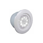 Hayward - projecteur led blanc crystalogic - modle: liner - couleur enjoliveur: blanc