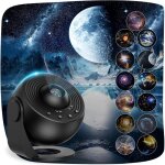 Projecteur plan�tarium ciel �toiles galaxie avec 13 disques de film, rotation � 360� pour plafond, cadeau ...