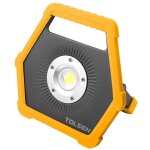 Projecteur rechargeable usb tolsen 10 w, 1 100 lumens, 2 modes, batterie au lithium, longue dur�e