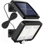 Projecteurs solaires avec 98 led, c�ble 16, 5 inch, lumi�res led �tanches ip65 pour porte d'entr�e, arri�re ...