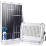 Projecteur solaire � led 100w 6500k avec t�l�commande 100 led, �tanche ip65 5000lm lampe solaire ext�rieure ...