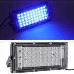 Projecteur uv lumi�re d'inondation uv 50w led yosoo en aluminium pour la f�te d'halloween ue 220 v, ip66 ...