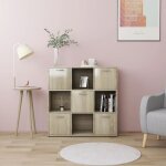 Prolenta premium - fimei biblioth�que ch�ne sonoma 90x30x90 cm agglom�r�