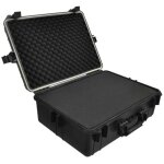 Prolenta premium - inlife mallette de transport robuste noir avec mousse 35 litres
