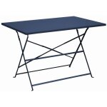 Proloisirs - gueridon cuba 110x70 - bleu Proloisirs - gueridon cuba 110x70 - bleu