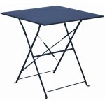 Proloisirs - gueridon cuba 70x70 - bleu Proloisirs - gueridon cuba 70x70 - bleu