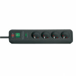 Prolongateur multiprise 4 prises eco - line 1, 40m avec parasurtenseur brennenstuhl Prolongateur multiprise 4 prises eco - line 1, 40m avec parasurtenseur brennenstuhl