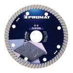 Disque  trononner diamant carreaux pro t d. 115 mm perage de 22, 23 mm haut. seg. 7 mm paisseur seg. ...
