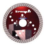 Promat - disque  trononner diamant universel granit pro d. 115 mm perage de 22, 23 mm hauteur du segment ...