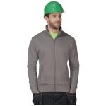 Promodoro - veste en sweat pour hommes taille l gris acier 100 % co