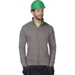 Promodoro - veste en sweat pour hommes taille l gris acier 100 % co Promodoro - veste en sweat pour hommes taille l gris acier 100 % co