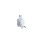 Promosac mediprotec - sac poubelle 50l blanc - 14 microns - carton de 500 - prom hd050ws001 - sac poubelle ...
