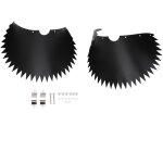 Protecteur anti - �cureuil pour poteau de mangeoire oiseaux, pare - �cureuil pvc tournant avec bord clout�, ...