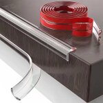 Protection d'angle transparente pour bb, bord de table et meuble 4m de protection pr colle en pvc ...
