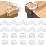 Protection coin de table b�b�, 20 pcs transparent protege coin de table protection bebe protection angle ...