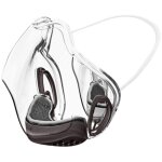 Protection faciale transparente r�utilisable, masque antibu�e anti - �claboussures, ajust� bouche nez ...