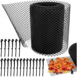 Protection de goutti�re protege gouttiere contre les feuilles 18cmx8m grille goutti�res anti feuilles ...