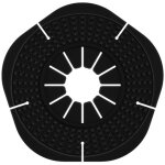 Protection pour trou d'essuie - glace voiture couvercle anti - poussi�re en silicone pour trou d'essuie ...