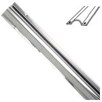 Protge - cbles  visser inoxydable 1 mtre.