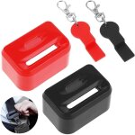 Protge ceinture de securite enfant 2 pieces, empche les enfants de dboucler la boucle de ceinture ...