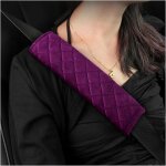 Protege ceinture voiture, 2pcs coussinet doux et confortable pour ceintures de scurit, compatible avec ...