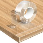 Protege coin de table bebe transparent, 3m pr� - adh�sif extra fort nano tape, protection bebe de table ...