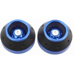 Prot�ge - fourche / curseur en aluminium cnc pour moto - pour scooter, cyclomoteur (bleu)