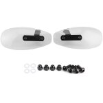 Protge - mains de moto universel en acrylique, 10mm, pare - vent pour guidon de moto, adapt  yamahatranspar ...